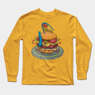 A Clockwork Burger Long Sleeve T-Shirt